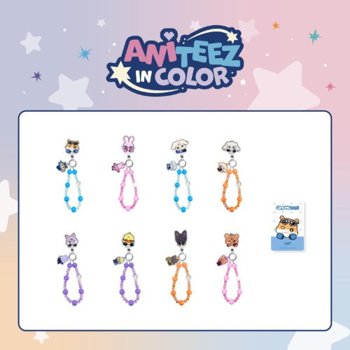 ATEEZ - MD [ANITEEZ IN COLOR] PHONE TAG BEADS STRAP