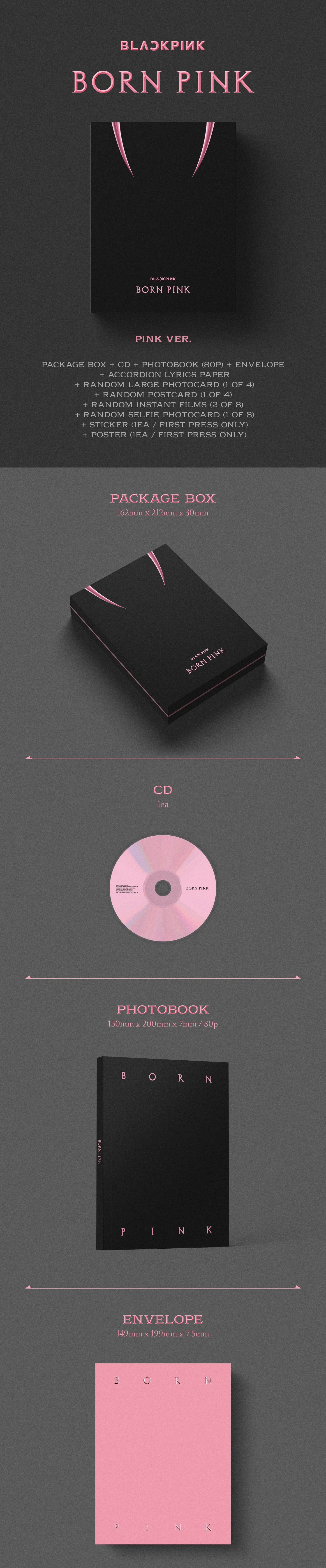 BLACKPINK - 2nd Album [BORN PINK] (BOX Ver.)