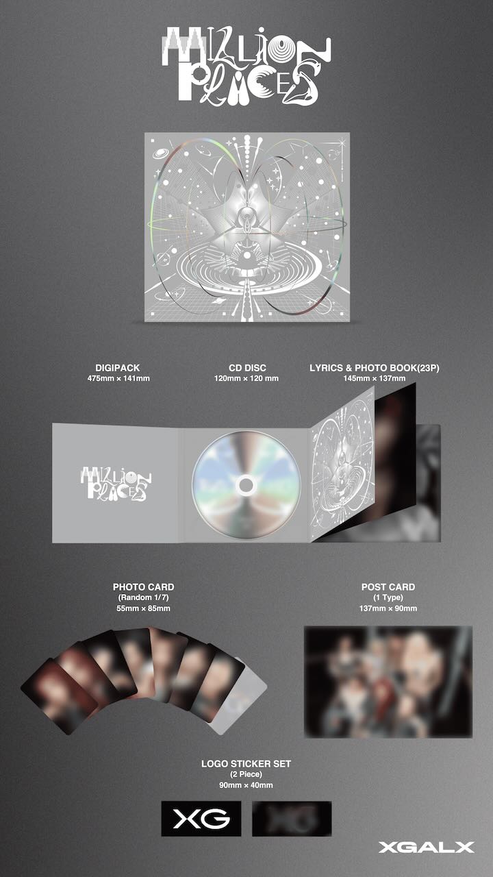 XG - Single Album [MILLION PLACES]