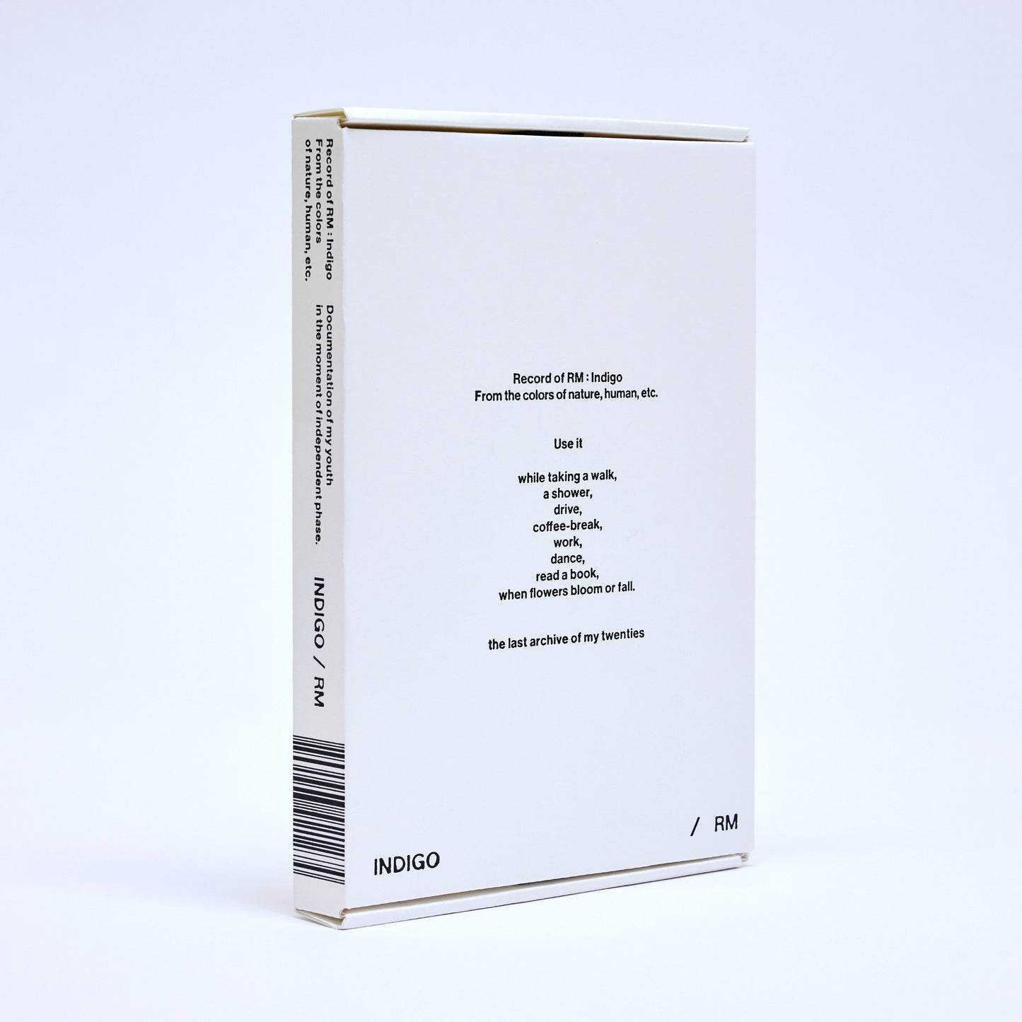 RM - 1st Album [Indigo] (Book Edition)