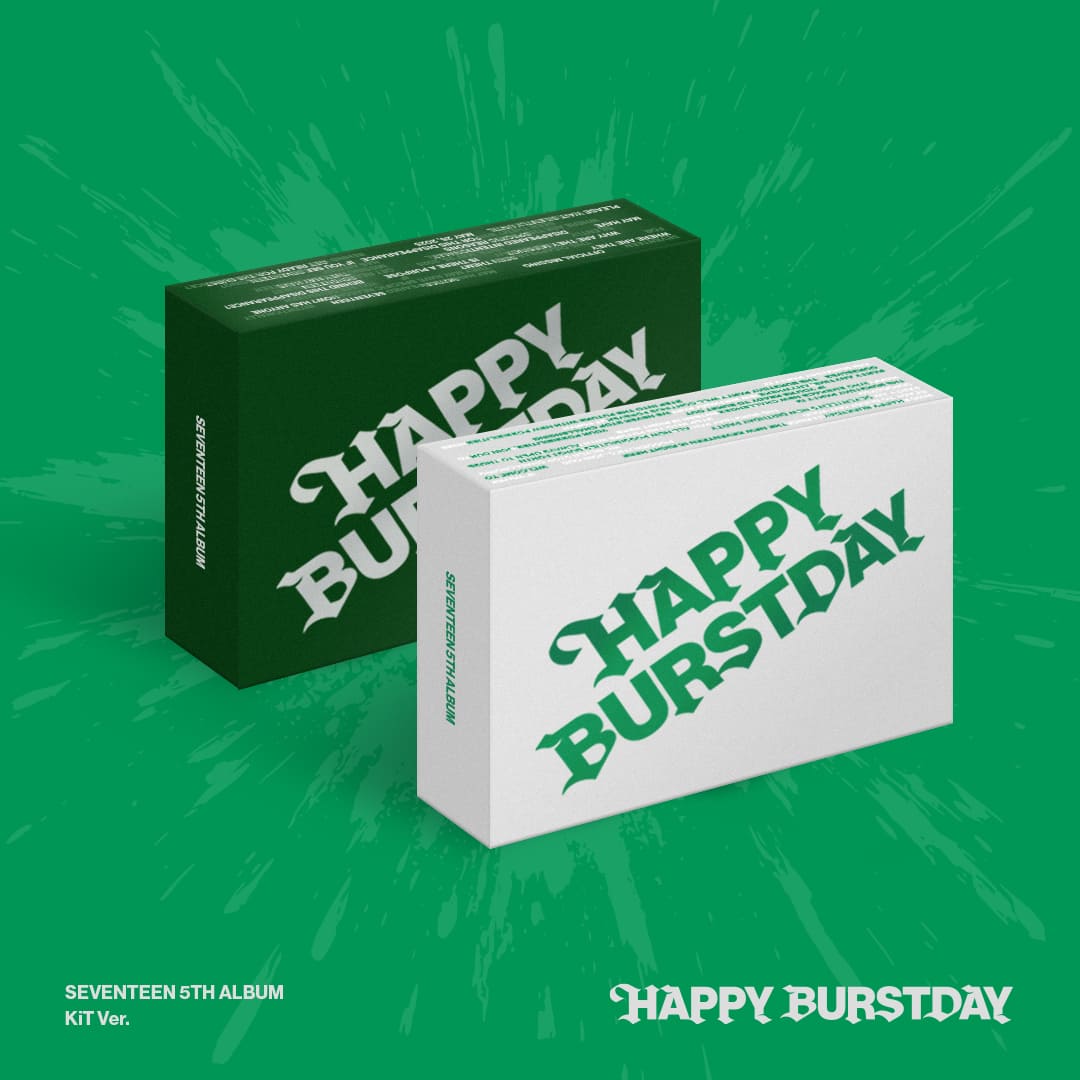 SEVENTEEN - 5th Album [HAPPY BURSTDAY] (KiT Ver.) (Random)