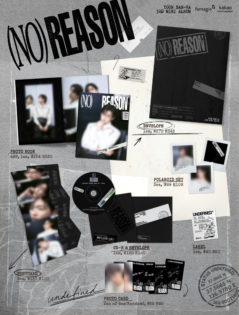 YOON SANHA - (ASTRO) 3rd Mini Album [NO REASON]