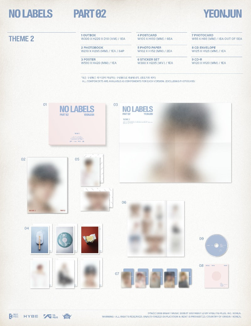YEONJUN - 2nd Mini Album [NO LABELS: PART 02]