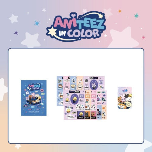 ATEEZ - MD [ANITEEZ IN COLOR] RETRO STICKER BOOK