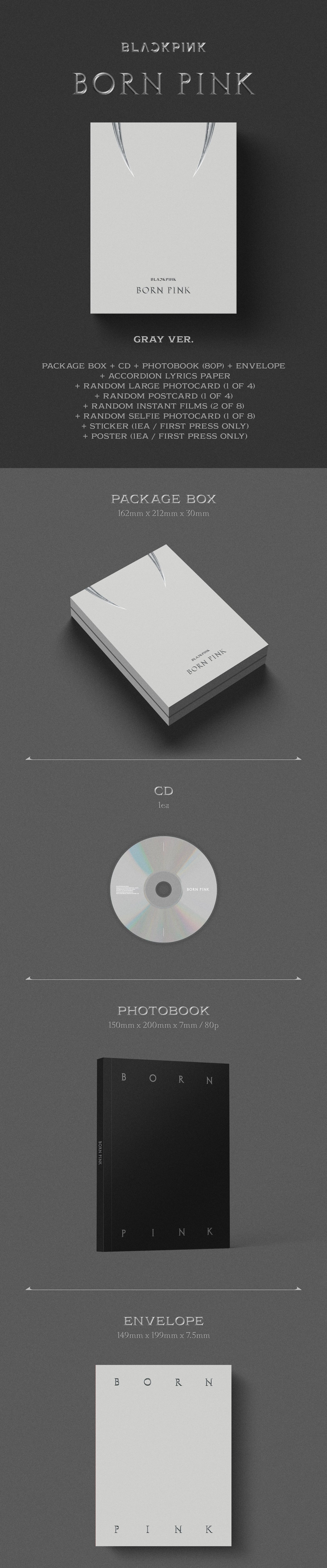 BLACKPINK - 2nd Album [BORN PINK] (BOX Ver.)