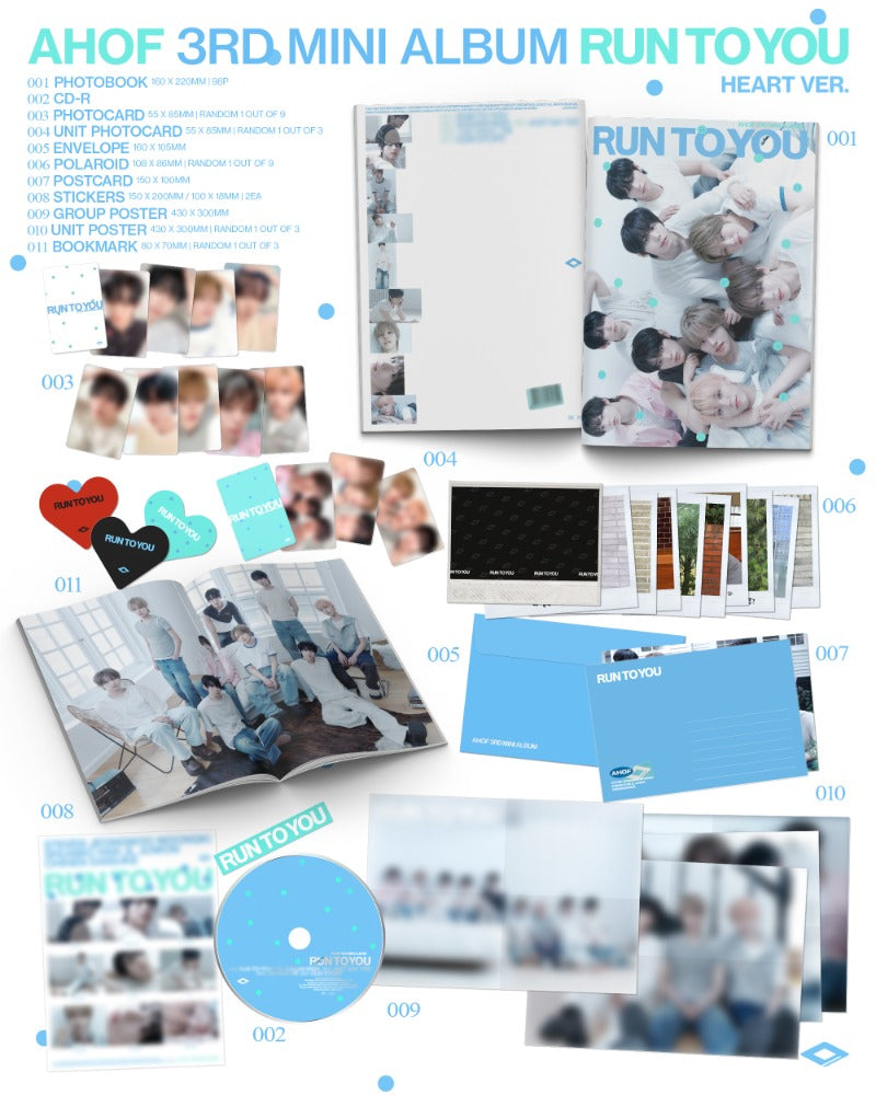 AHOF - 3rd Mini Album [RUN TO YOU] (PHOTOBOOK Ver.)
