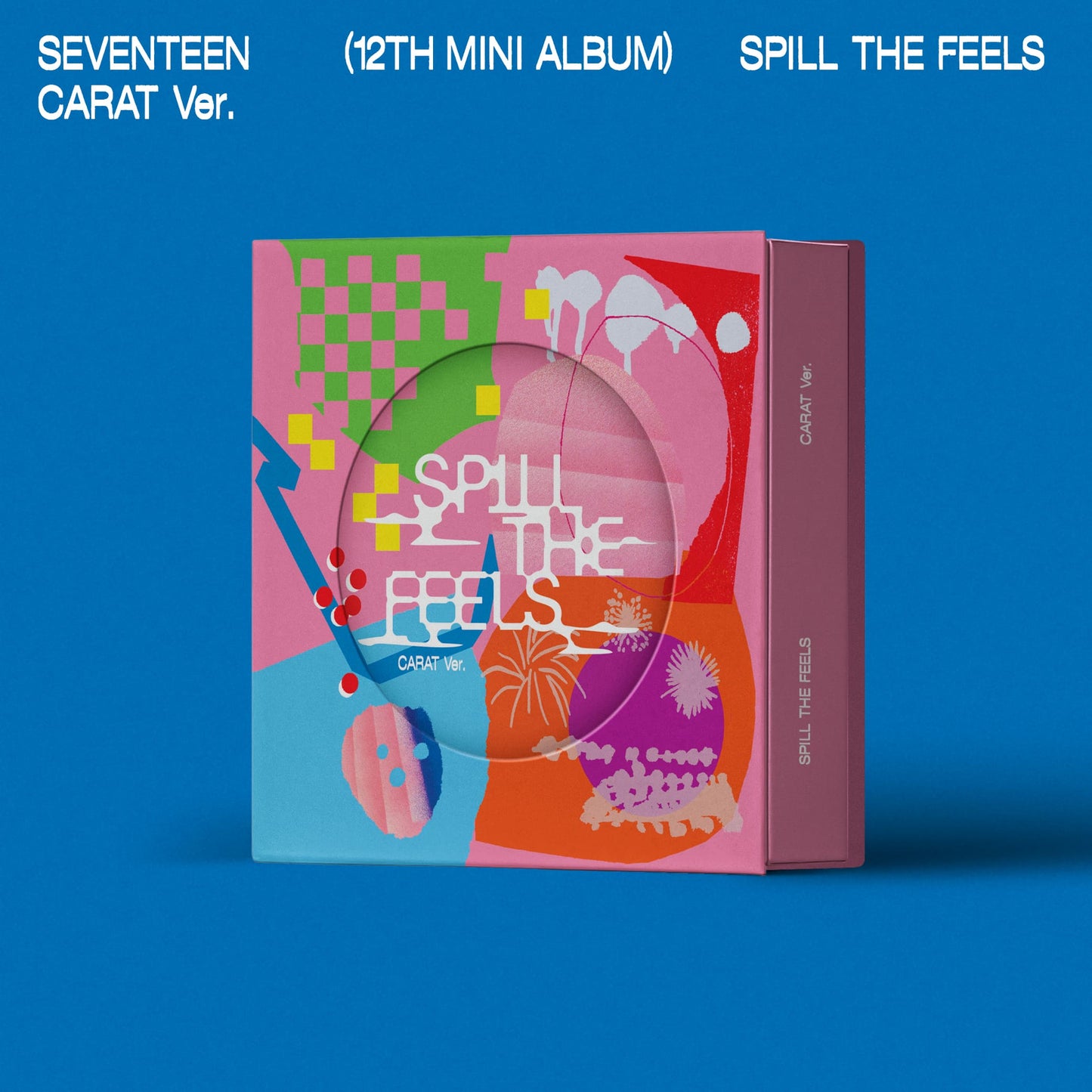 SEVENTEEN - 12th Mini Album [SPILL THE FEELS] (CARAT Ver.) (Random Ver.)