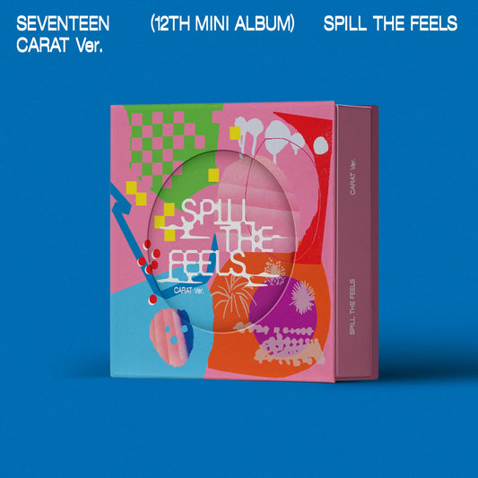 SEVENTEEN - 12th Mini Album [SPILL THE FEELS] (CARAT Ver.) (Random Ver.)