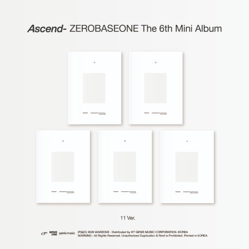ZEROBASEONE - 6th Mini Album [Ascend-] (11 Ver.)