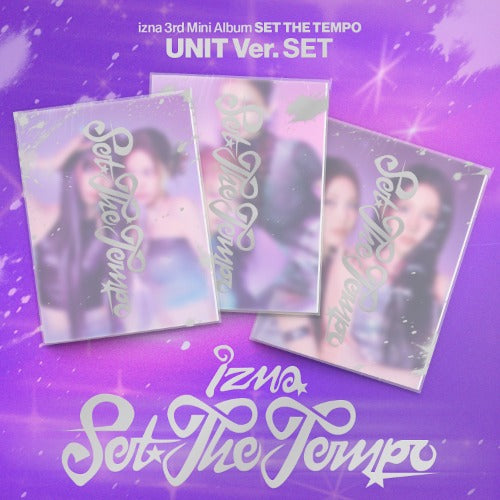 izna - 3rd Mini Album [SET THE TEMPO] (UNIT Ver.)