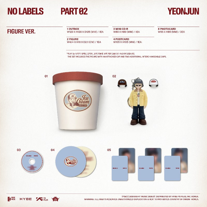 YEONJUN - 2nd Mini Album [NO LABELS: PART 02] (Figure Ver.)