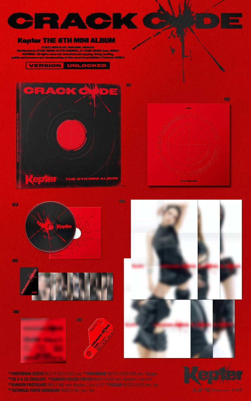 Kep1er - 8th Mini Album [CRACK CODE] (Random)