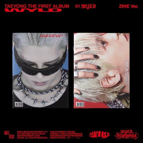 TAEYONG (NCT) - 1st Full Album [WYLD] (Zine Ver.)