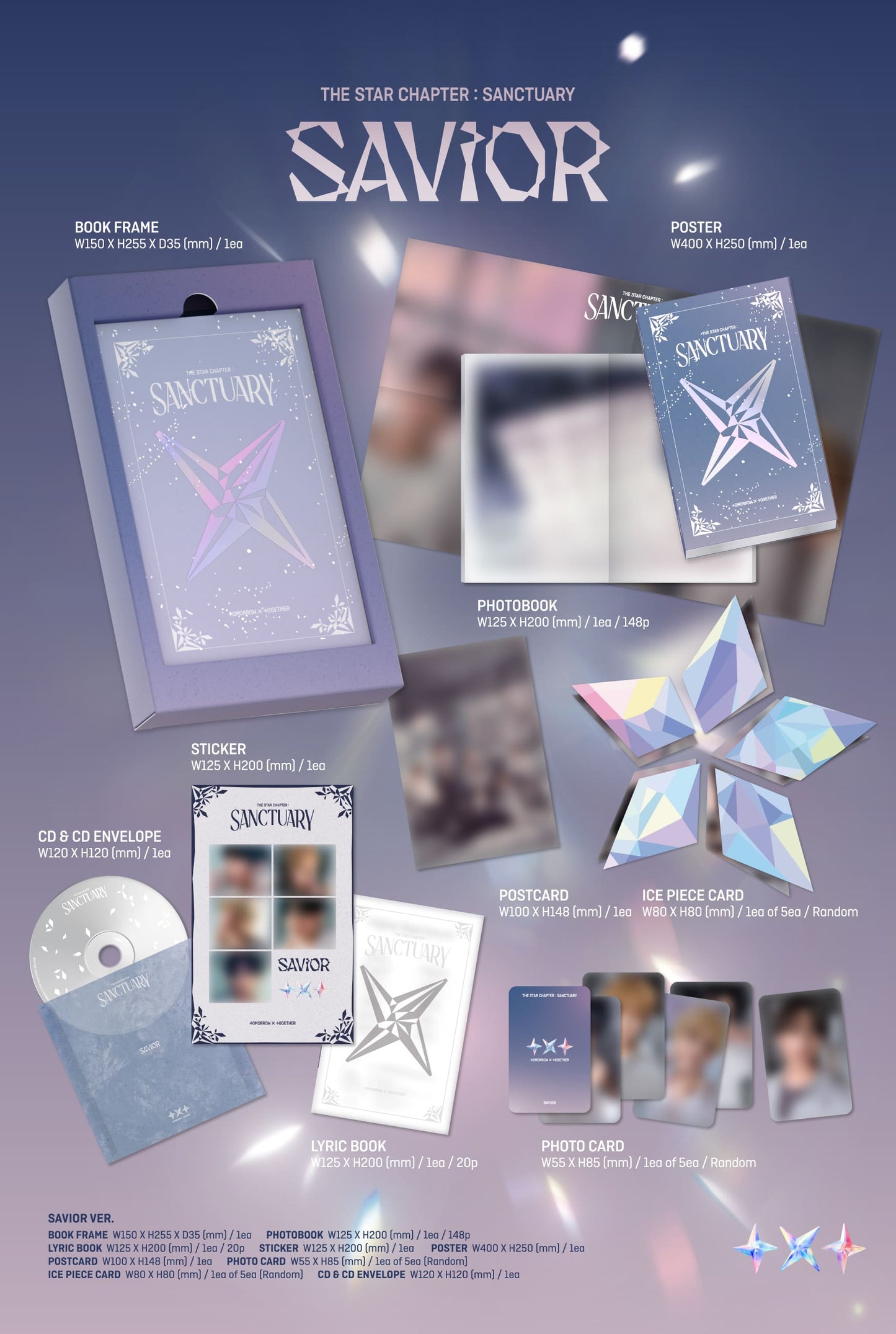 TXT - 7th Mini Album [The Star Chapter : SANCTUARY] (Random)