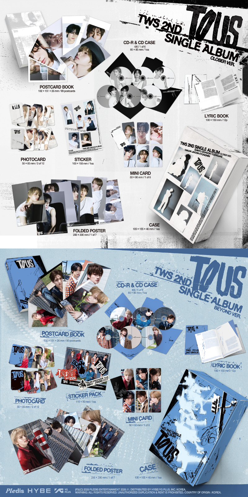 TWS - 2nd Single Album [TO US] (Closer Ver./Beyond Ver.)