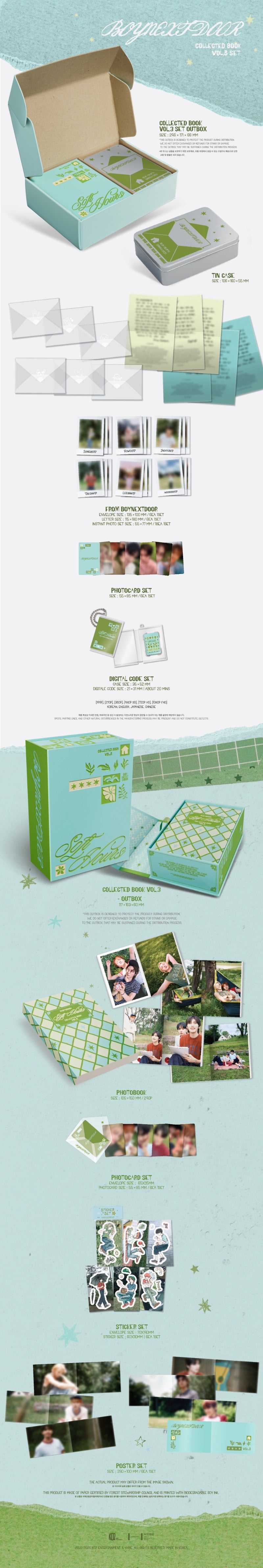 BOYNEXTDOOR – Collected Book Vol.3 Set [Pre-Order]
