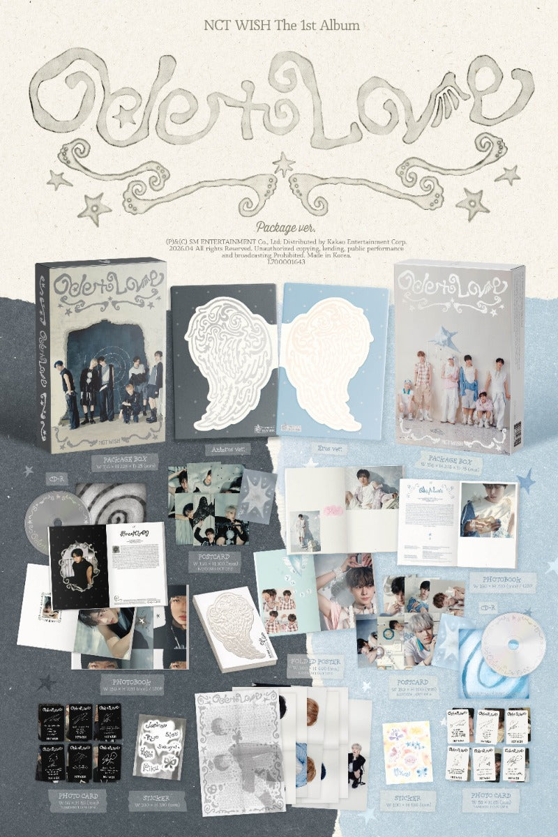 NCT WISH - 1st Full Album [Ode to Love] (Package Ver.)