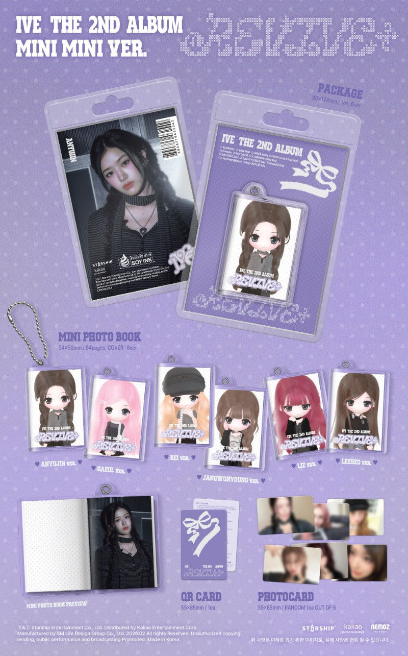 IVE - 2nd Album [REVIVE +] (MINI MINI Ver.)