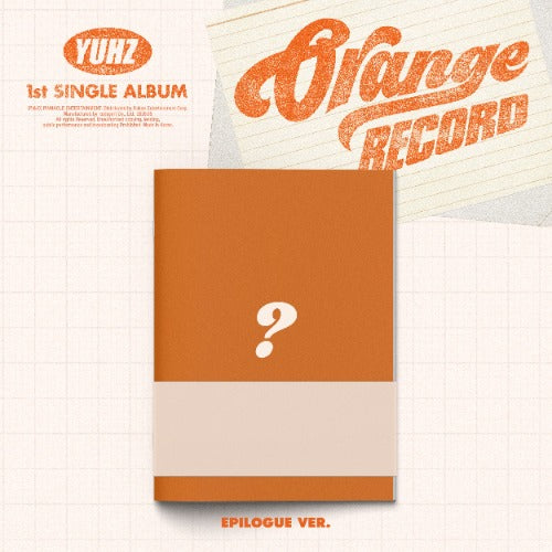 YUHZ - 1st Single Album [Orange Record] (Kiwee Album)