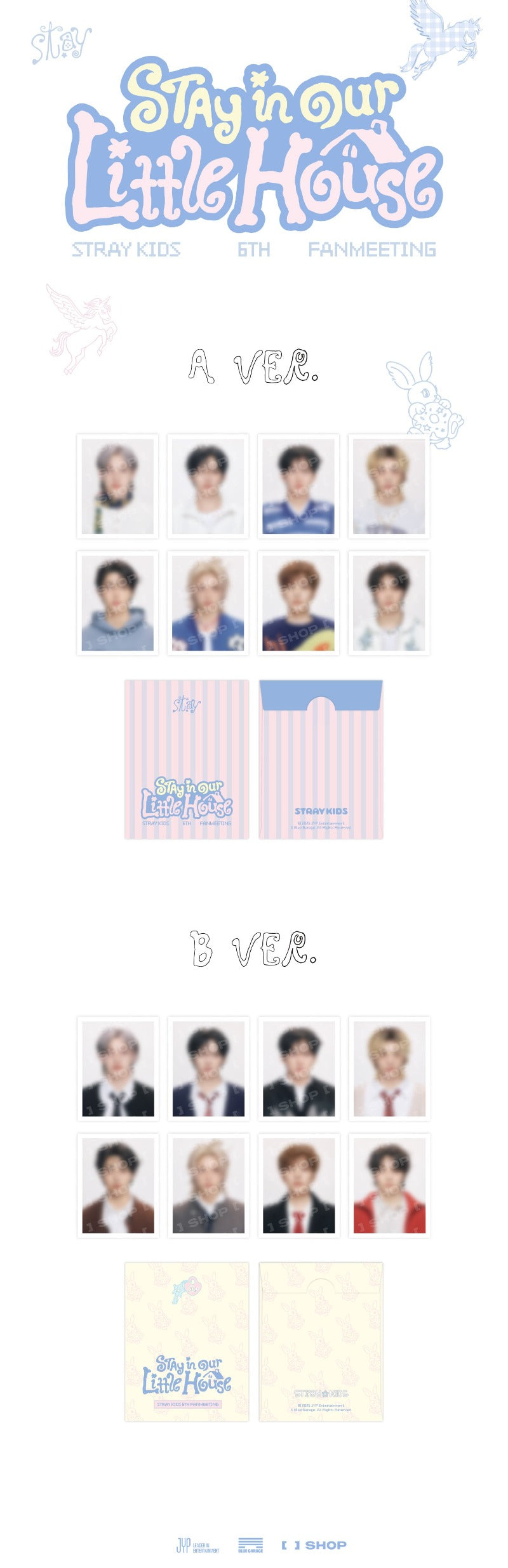 Stray Kids - MD [Stay in Our Little House] ID PHOTO SET