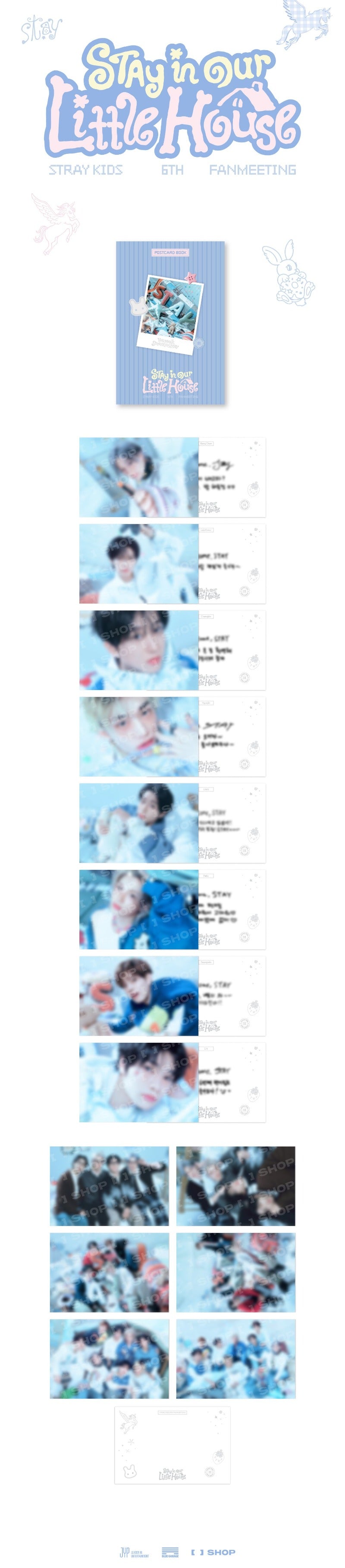 Stray Kids - MD [Stay in Our Little House] POSTCARD BOOK