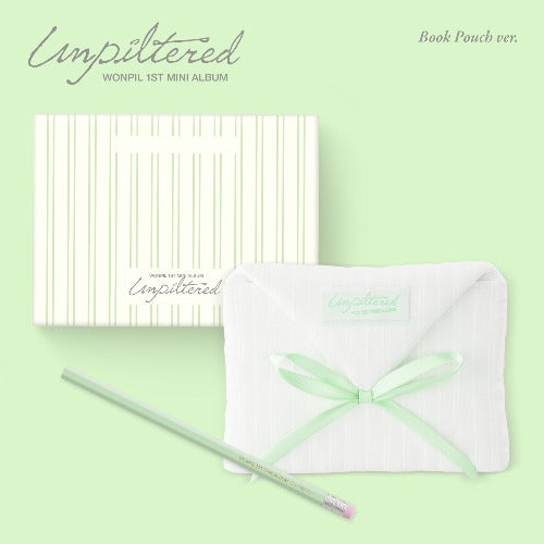 WONPIL - 1st Mini Album [Unpiltered] (Book Pouch ver.)