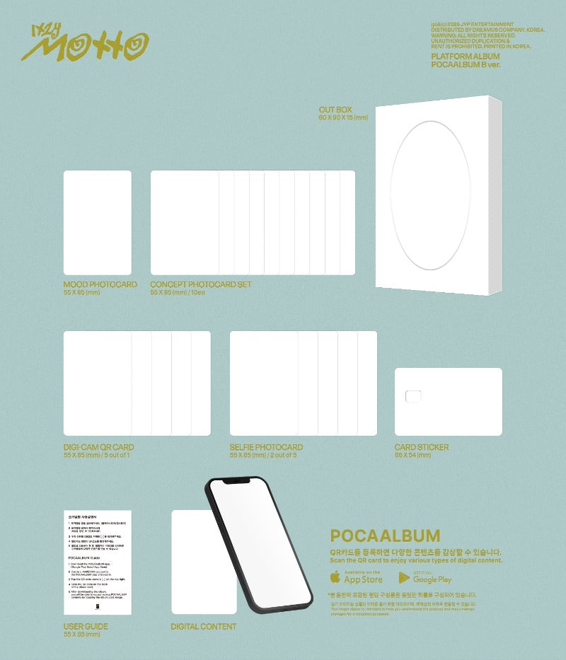 ITZY - 12th Mini Album [Motto] (POCAALBUM Ver.)