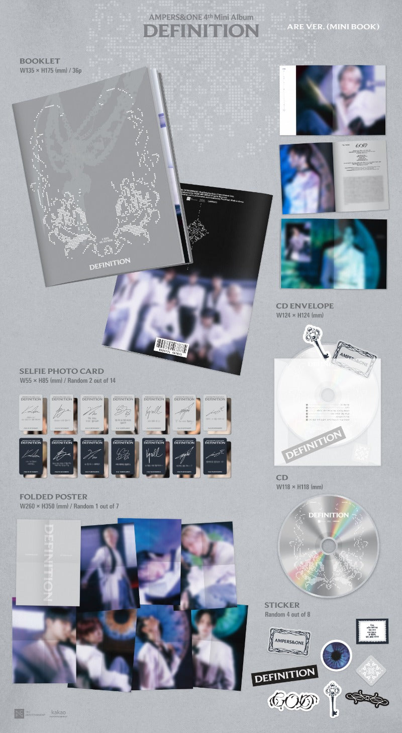 AMPERS&ONE 4th Mini Album [DEFINITION] (ARE Ver.)