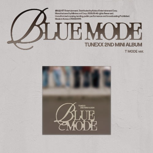 TUNEXX - 2nd Mini Album [BLUE MODE] (T MODE Ver.)