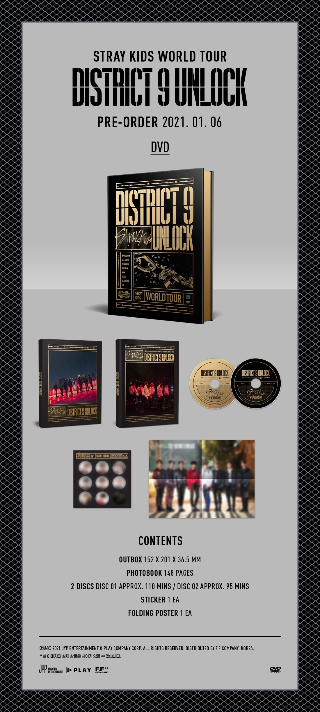 Stray Kids - Stray Kids World Tour 'District 9 : Unlock' in SEOUL DVD