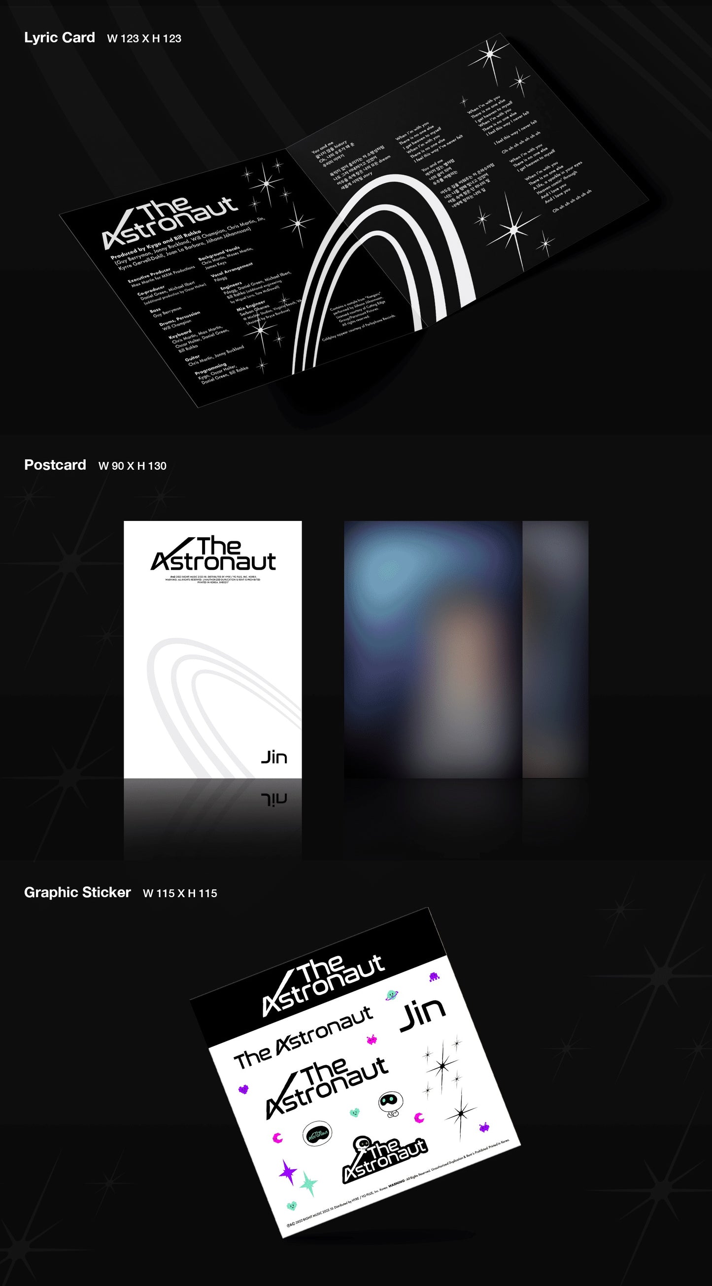JIN (BTS) - 1st Single Album [The Astronaut]