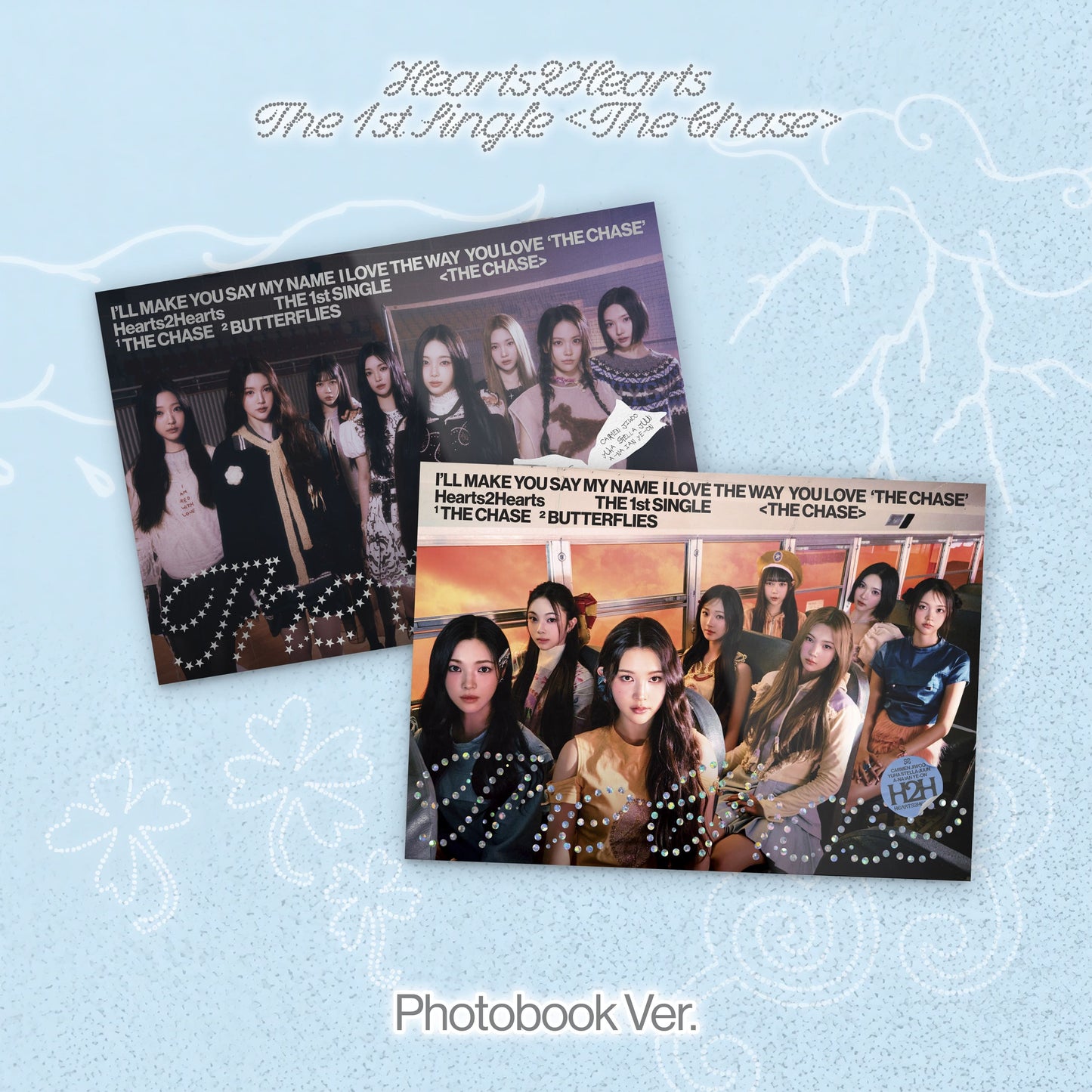 Hearts2Hearts – 1st Single Album The Chase (Photobook Version Random)