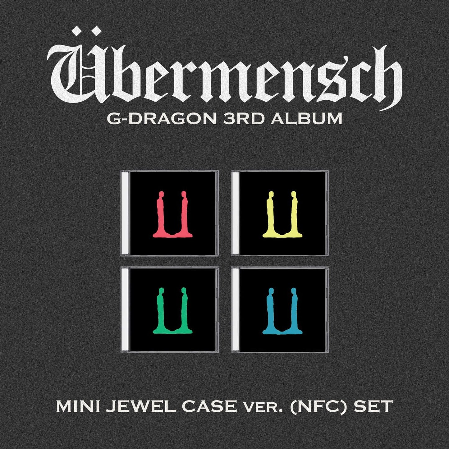 G-DRAGON - 3rd Album [Übermensch] (MINI JEWEL Ver.) (Random Ver.)