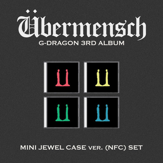 G-DRAGON - 3rd Album [Übermensch] (MINI JEWEL Ver.) (Random Ver.)