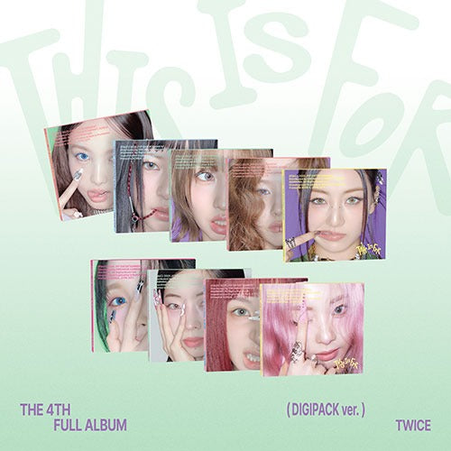 TWICE - 4th Full Album [THIS IS FOR] (DIGIPACK Ver.) (Random)