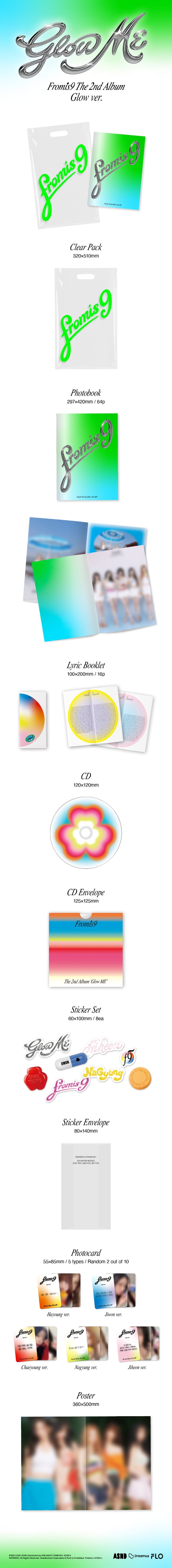 fromis_9 - 2nd Full Album [Glow ME] (Glow Ver.)