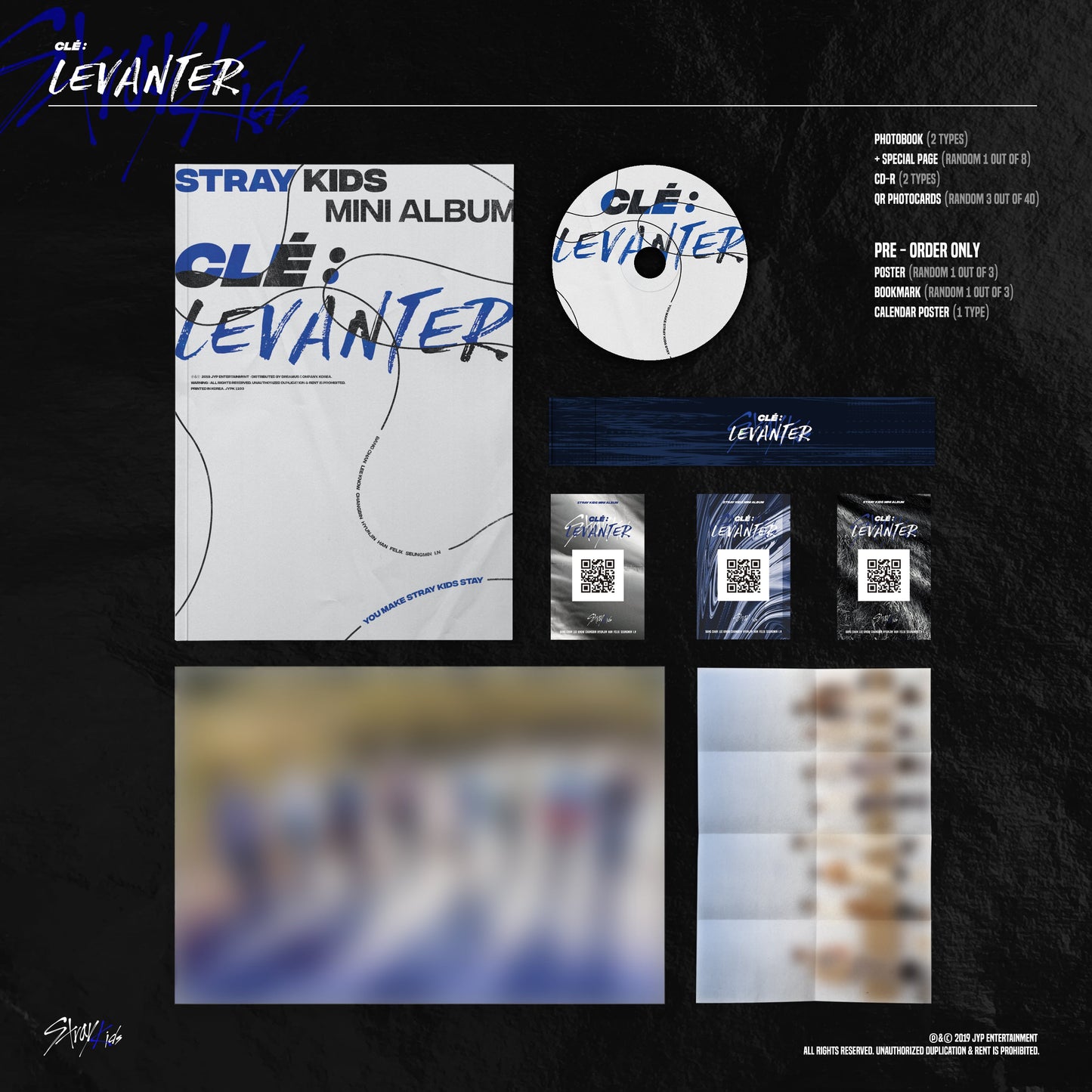 Stray Kids - 5th Mini Album [Clé : LEVANTER] (Normal Ver.)