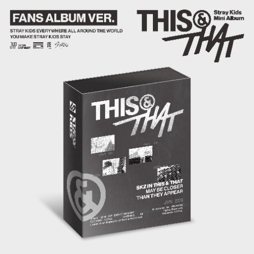 Stray Kids - 10th Mini Album [THIS & THAT] (FANS ALBUM VER.)