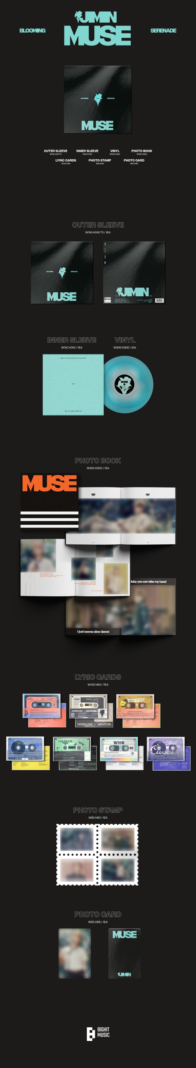 JIMIN - [MUSE] (LP Ver.)