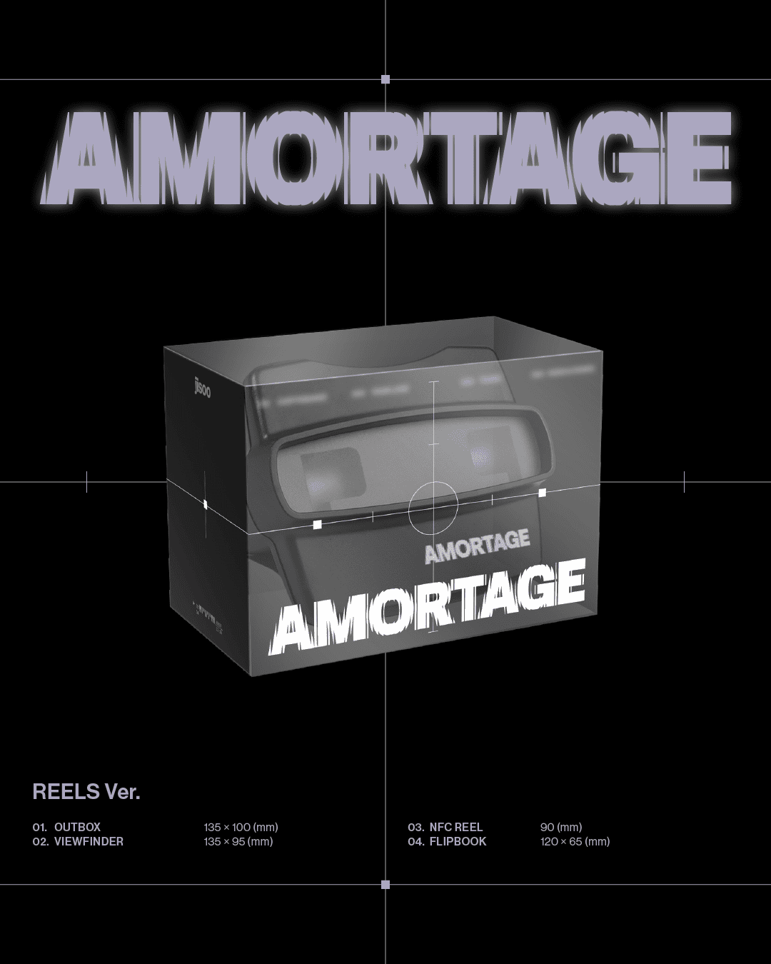 JISOO - 1st Mini Album [AMORTAGE] (REELS Ver.)