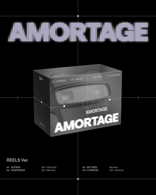 JISOO - 1st Mini Album [AMORTAGE] (REELS Ver.)