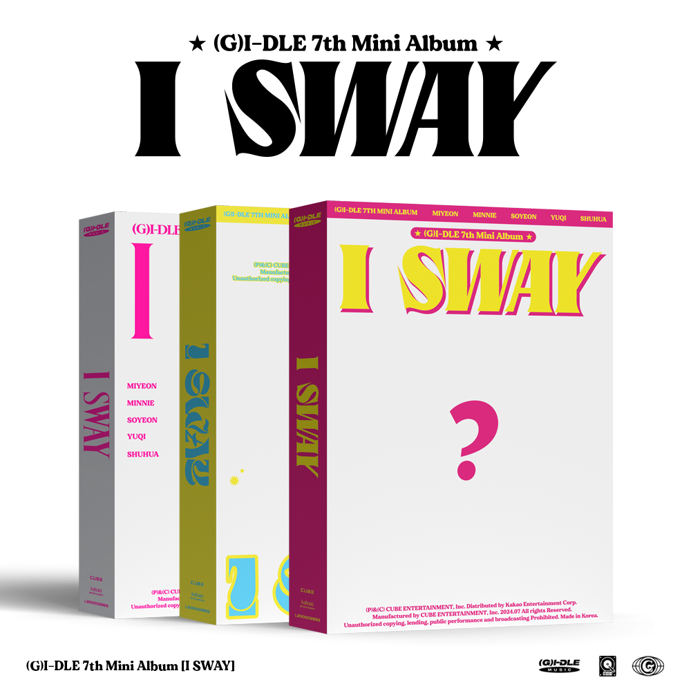 (G)I-DLE - 7th Mini Album [I SWAY] (Random Ver.)