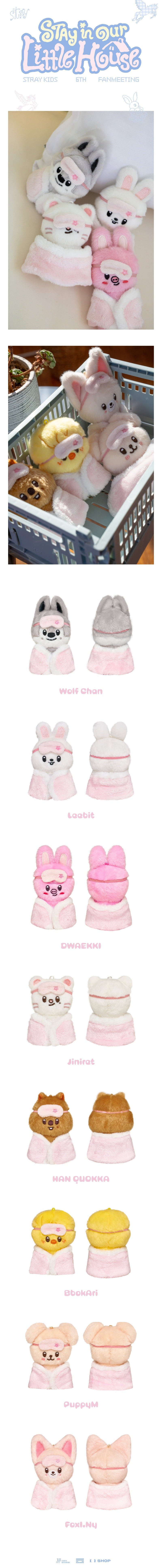 Stray Kids - MD [Stay in Our Little House] SKZOO PLUSH 10CM Ver.