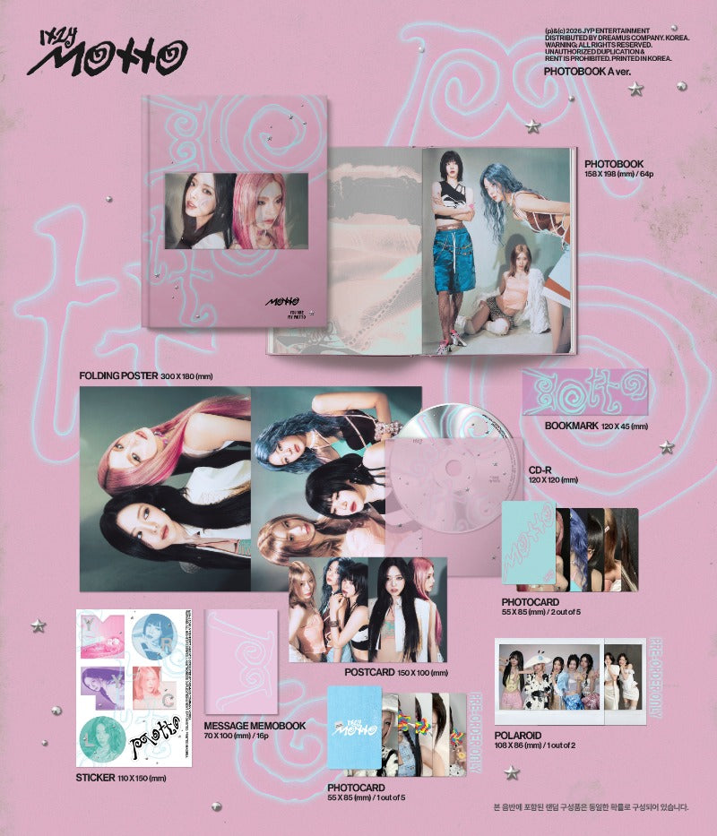 ITZY - 12th Mini Album [Motto] (PHOTOBOOK Ver.)