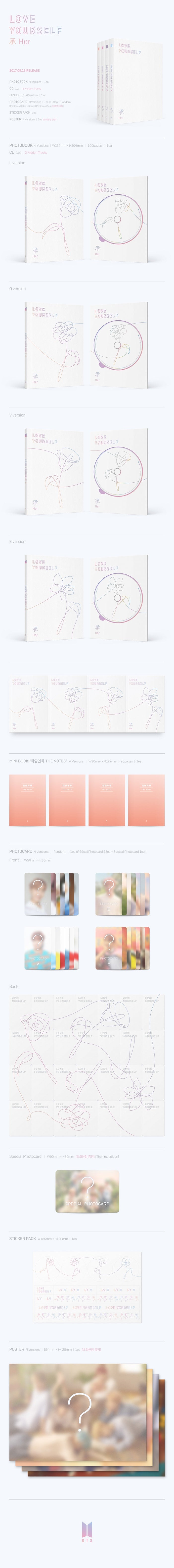 BTS - 6th EP [LOVE YOURSELF 承 'Her']