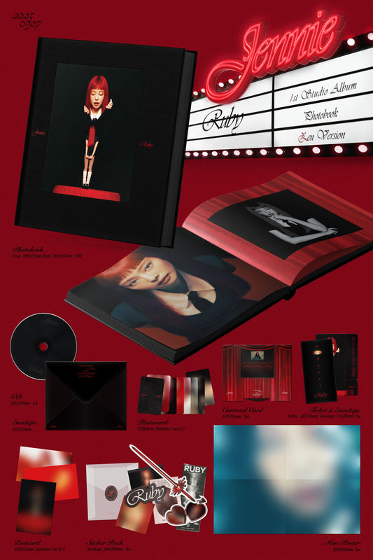 JENNIE - 1st Studio Album [Ruby]