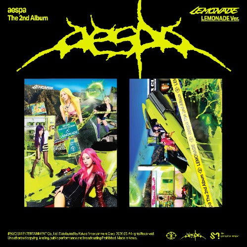 aespa - 2nd Full Album [LEMONADE] (LEMONADE Ver.)