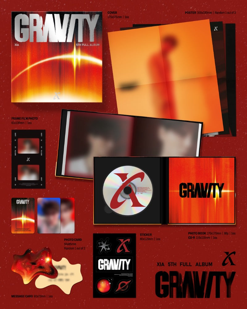 XIA - 5th FULL ALBUM [GRAVITY] (Orbit Ver.)