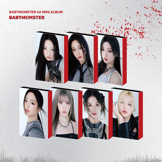 BABYMONSTER - 1st Mini Album [BABYMONS7ER] (YG TAG ALBUM Ver.) (Random Ver.)