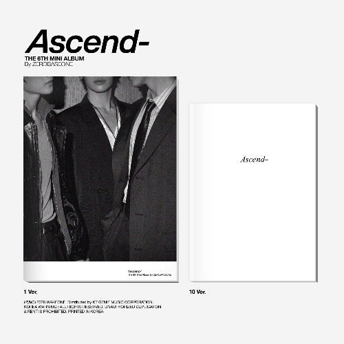 ZEROBASEONE - 6th Mini Album [Ascend-] (Photobook Ver.)